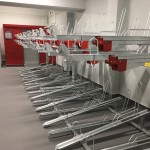 Two Tier cycle racks installed for Virgin Trains